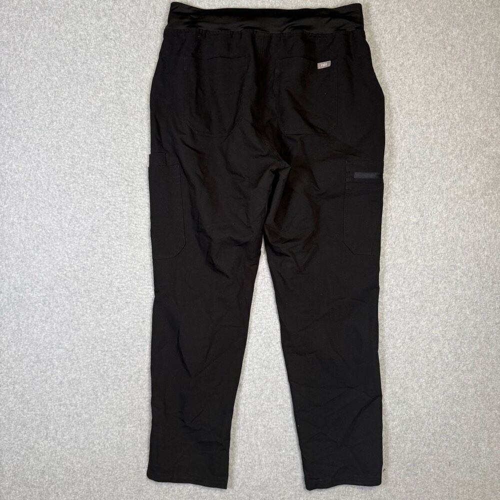 Figs Technical Collection Women's Large Black Ankle Length Ankle Pants Scrubs - Picture 5 of 8